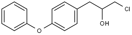 α-(Chloromethyl)-4-phenoxybenzeneethanol Structure