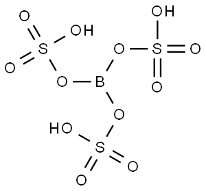 Sulfuric acid, anhydride with boric acid (H3BO3) (3:1) Structure