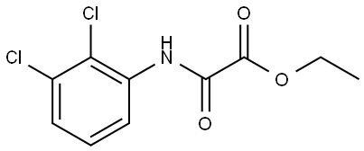 Ethyl 2-[(2,3-dichlorophenyl)amino]-2-oxoacetate Structure