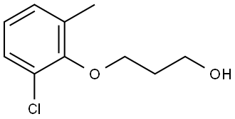 3-(2-Chloro-6-methylphenoxy)-1-propanol Structure