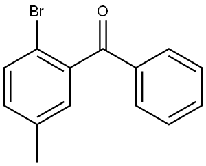 Methanone, (2-bromo-5-methylphenyl)phenyl- Structure