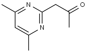 1-(4,6-Dimethyl-2-pyrimidinyl)-2-propanone Structure