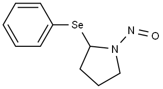 1-nitroso-2-(phenylselanyl)pyrrolidine Structure