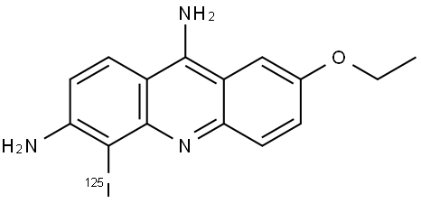 Iodorivanol Structure