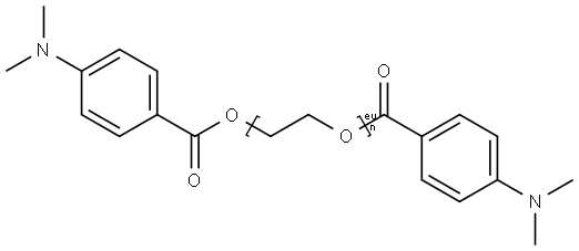 71512-90-8 Polyethylene Glycol(200)di(β-(4(pacetyl phenyl) piperazine))propionate