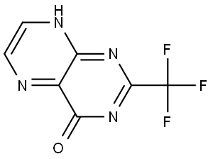 2-(trifluoromethyl)pteridin-4-ol 구조식 이미지