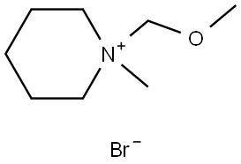 Piperidinium, 1-(methoxymethyl)-1-methyl-, bromide (1:1) Structure