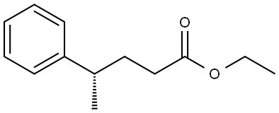 ethyl (S)-4-phenylpentanoate Structure