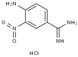 4-Amino-3-nitrobenzimidamide hydrochloride Structure