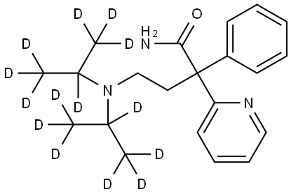 [2H14]-(±)-Disopyramide Structure