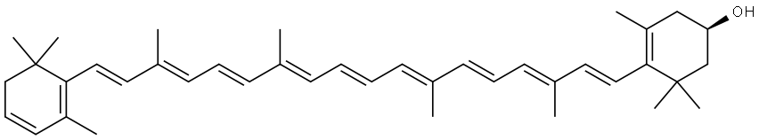 Anhydrolutein III Structure