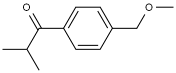 1-(4-(methoxymethyl)phenyl)-2-methylpropan-1-one Structure