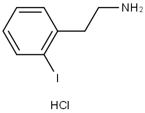 2-(2-iodophenyl)ethan-1-amine hydrochloride Structure