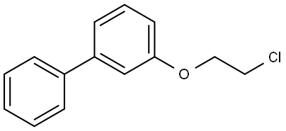 3-(2-Chloroethoxy)-1,1'-biphenyl Structure