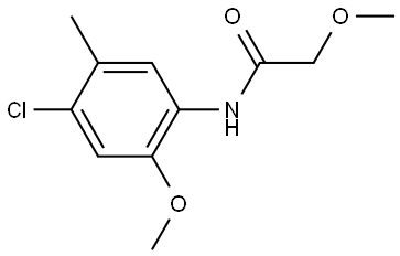 N-(4-Chloro-2-methoxy-5-methylphenyl)-2-methoxyacetamide Structure