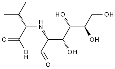 L-Valine, N-(2-deoxy-D-glucos-2-yl)- (9CI) Structure