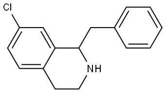 1-Benzyl-7-chloro-1,2,3,4-tetrahydroisoquinoline Structure