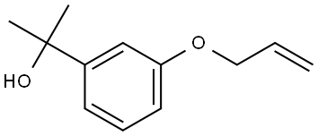 α,α-Dimethyl-3-(2-propen-1-yloxy)benzenemethanol Structure