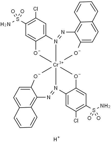 Acid Blue 356 구조식 이미지