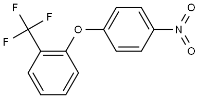 1-(4-nitrophenoxy)-2-(trifluoromethyl)benzene Structure