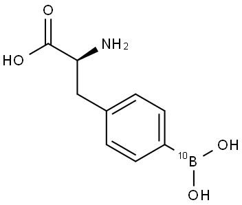 Boronophenylalanine B-10 Structure