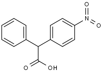 2-(4-nitrophenyl)-2-phenylacetic acid Structure