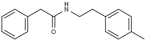 N-(4-Methylphenethyl)-2-phenylacetamide Structure