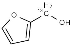 (2-Furan)-[13C]-methanol Structure