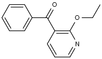 (2-ethoxypyridin-3-yl)(phenyl)methanone Structure