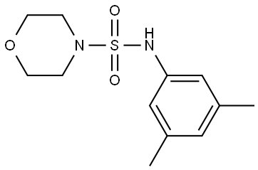 N-(3,5-Dimethylphenyl)-4-morpholinesulfonamide Structure