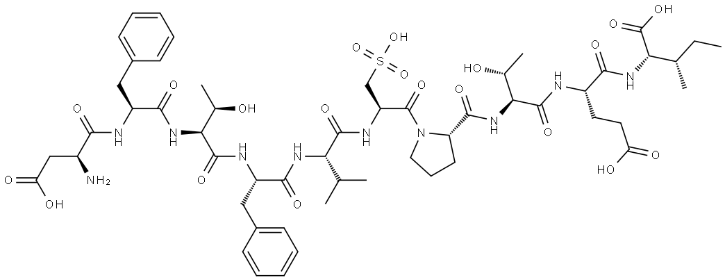 PRDX3(103-112) SO3 modified, human 구조식 이미지