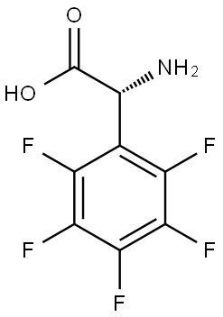 (2R)-2-AMINO-2-(2,3,4,5,6-PENTAFLUOROPHENYL)ACETIC ACID Structure