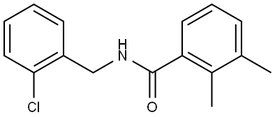 N-[(2-Chlorophenyl)methyl]-2,3-dimethylbenzamide Structure