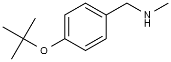 1-(4-(tert-butoxy)phenyl)-N-methylmethanamine Structure