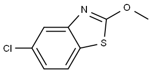 5-Chloro-2-methoxybenzothiazole Structure