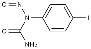 1-(4-iodophenyl)-1-nitrosourea Structure