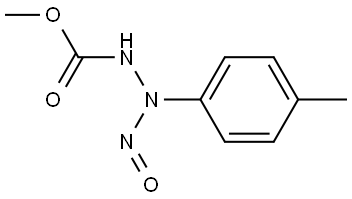 methyl 2-nitroso-2-(p-tolyl)hydrazinecarboxylate Structure