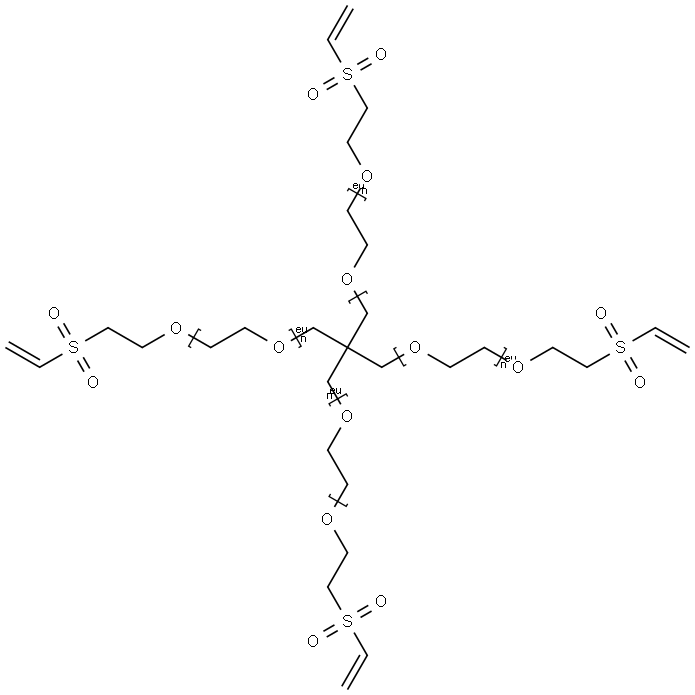 4-Arm PEG-VS Structure