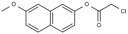 7-Methoxy-2-naphthalenyl 2-chloroacetate Structure