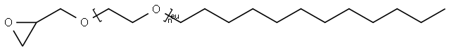 Polyethylene Glycol Glycidyl Lauryl Ether Structure