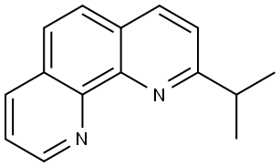 2-isopropyl-1,10-phenanthroline Structure