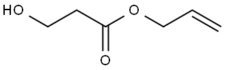 Allyl 3-Hydroxypropanoate Structure