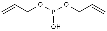 Allyl phosphite, (C3H5O)2(HO)P (7CI) Structure