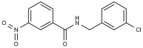 N-(3-chlorobenzyl)-3-nitrobenzamide Structure