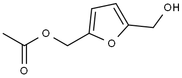 2,5-Furandimethanol, 2-acetate Structure