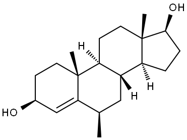 4-androstenediol (androst-4-ene-3β,17β-diol) Structure