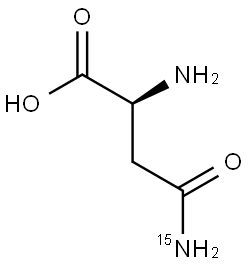 L-Asparagine-N-15N Structure