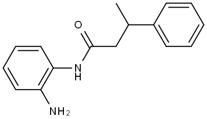 N-(2-Aminophenyl)-3-phenylbutyramide Structure