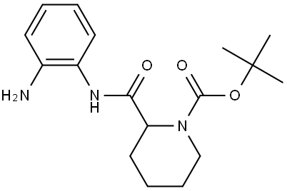 2-(2-Aminophenylcarbamoyl)piperidine-1-carboxylic Structure