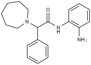 N-(2-Aminophenyl)-2-azepan-1-yl-2-phenylacetamide Structure